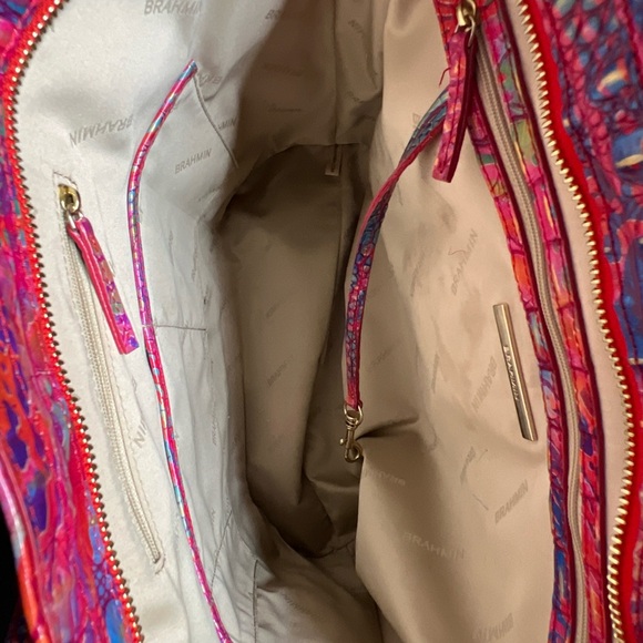 Women’s Brahmin Rainbow Fish Melbourne Handbag - Picture 6 of 8